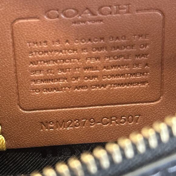 Coach NWT Essential Belt Bag Fanny Pack Black Leather RARE Discontinued CR507 - Picture 10 of 12